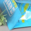 Pet Food Packaging Block Bottom Bags Packing Coffee Beans Flat Bottom Bag With Pocket Zipper
