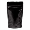 Black standup pouch bag