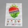 3 Side Seal Flat Bags Snack Packaging Transparent Plastic Pouch With Zip