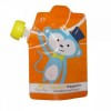 customized shape stand up baby food spout pouch