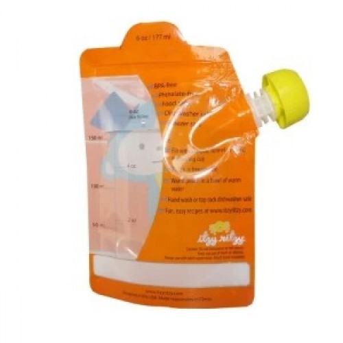 customized shape stand up baby food spout pouch