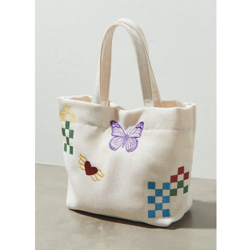 Embroidered Tote Bag